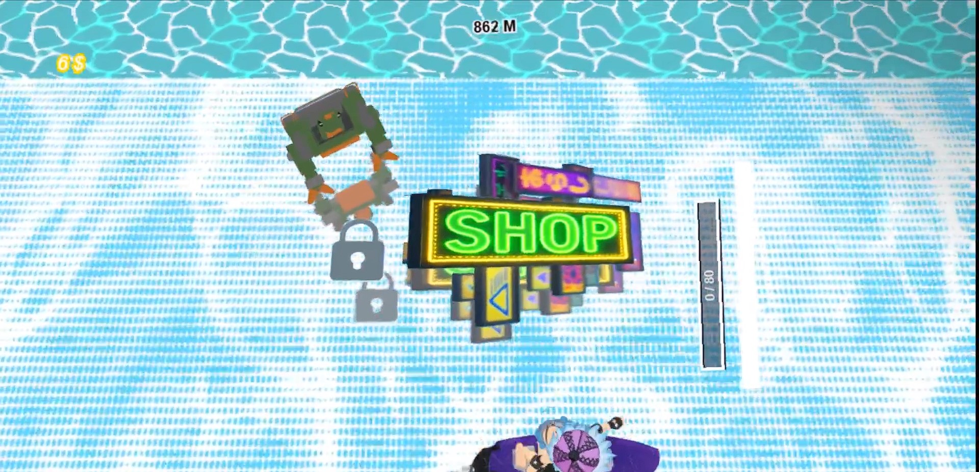 Interfaz limpia de la Tienda de Arrojables